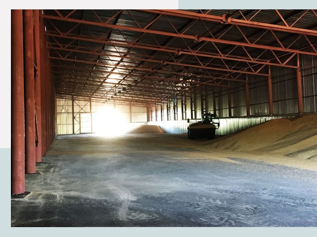 Строительство зернохранилищ в Североуральске