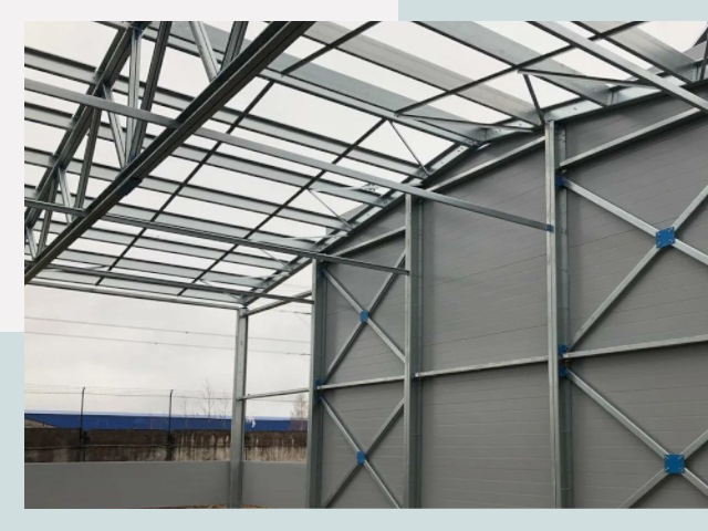 Каркасные ангары от СтальСтрой-Сву по цене от 618 руб.