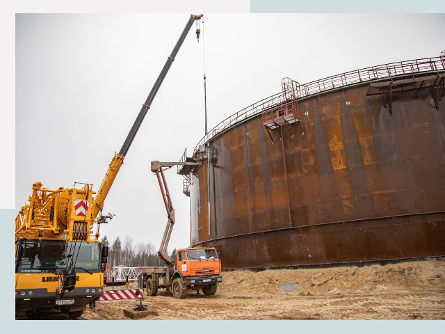 Монтаж резервуаров в Североуральске от 618 руб. за м³