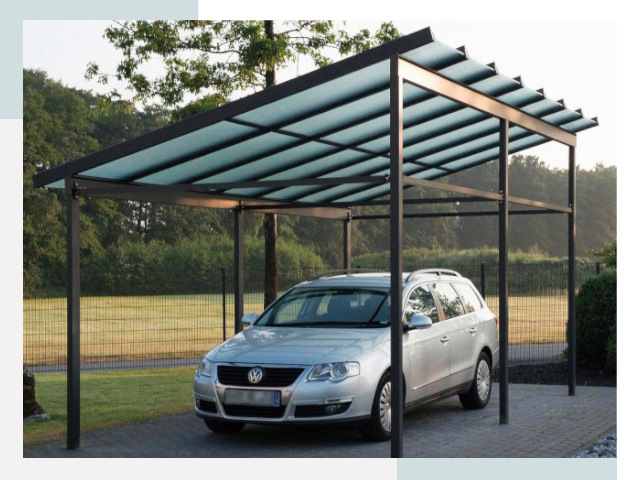 Навесы для автомобилей в Североуральске