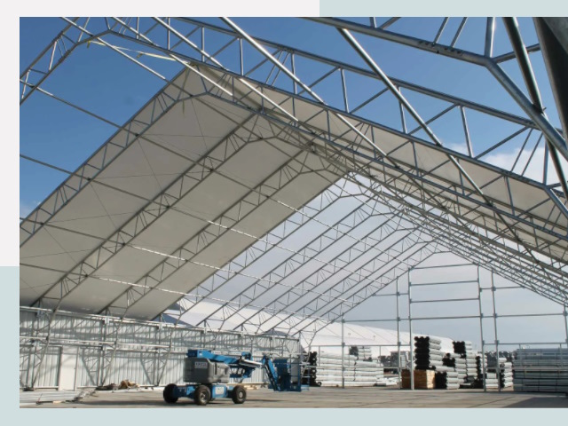 Каркасно-тентовые сооружения от СтальСтрой-Сву по цене 618 руб.