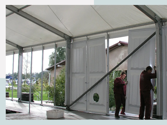 Быстро сборные шатры в Североуральск от 618 руб. за м²