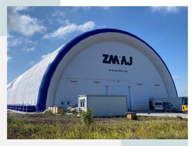 Брендирование ангаров в Североуральске