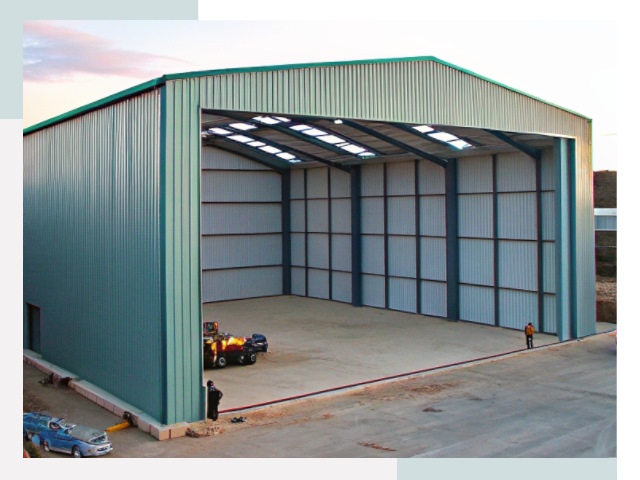 Строительство ангаров в Североуральске