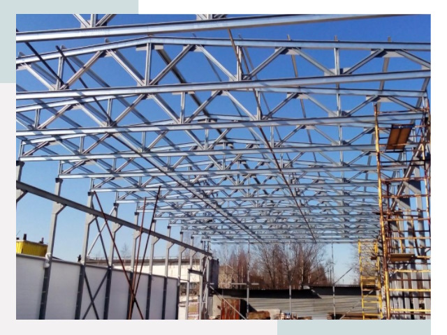 Металлокаркасы для складов в Североуральске